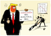 Cartoon: Streit eskaliert... (small) by markus-grolik tagged trump,musk,big,beautiful,bill,usa,maga,staatsverschuldung,steuererleichterung,reiche,arm,tesla,aktienkurs,spacex,epstein