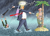 Cartoon: HEILIGER FRIEDENSSTIFTER (small) by marian kamensky tagged musk,trump,zuckerberg,bezos,felon,and,elon,in,panama,zölle,diktator,selenskyj,putin,ukraine,usa,china,handelskrieg