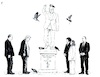 Cartoon: The Monument (small) by paolo lombardi tagged populism,fascism,politics