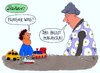 Cartoon: malaysia-flieger (small) by Andreas Prüstel tagged flugzeugabsturz,flieger,verschollen,air,malaysia,kinderzimmer,spielzeug,oma,enkel,cartoon,karikatur,andreas,pruestel