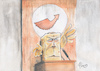 Cartoon: Flügel (small) by Paolo Calleri tagged deutschland,parteien,alternative,afd,populisten,rechtspopulismus,fluegel,bjoern,bernd,hoecke,national,voelkisch,faschismus,brot,richtungsstreit,macht,machtkampf,karikatur,cartoon,paolo,calleri