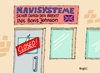 Cartoon: Navisysteme (small) by RABE tagged cameron,england,briten,austritt,verbleib,eu,brüssel,volksentscheid,leave,rabe,ralf,böhme,cartoon,karikatur,pressezeichnung,farbcartoon,tagescartoon,boris,johnson,exbürgermeister,london,toris,labourpartei,premierminister