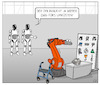 Cartoon: Humanoide Roboter Fertigung (small) by Cloud Science tagged humanoide,roboter,fertigung,zukunft,flexible,automatisierung,kosteneffizienz,produktion,technologie,cartoon,technik,humor,industrie,40,robotertechnik,fertigungsprozesse,innovation,moderne,lernfähigkeit,umrüstzeiten,effizienz,zukunftstechnologie,humorvolle,produktionsoptimierung,fertigungstechnik,humorvoller,logistik