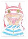 Cartoon: EL GATO (small) by skätch-up tagged el,gato,cat,katze,wintertime,protect,schützen