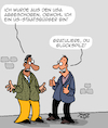 Cartoon: Glückspilz (small) by Karsten Schley tagged usa,trump,deportationen,politik,einwanderung,staatsbürgerschaft,innenpolitik,rassismus,autokratie,demokratie,medien,republikaner,demokraten,gesellschaft