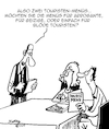 Cartoon: Touristen-Menü (small) by Karsten Schley tagged urlaub,reisen,tourismus,gastronomie,bildung,ernährung,gesellschaft