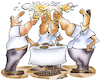 Cartoon: Prost (small) by HSB-Cartoon tagged prost,bier,trinken,runde,gelage,kneipe,lokal,pub,bierglas,freunde,kumpels,feierabendbier,skol,cheers,salute,nazdravlje,nazdrovie,wirt,wirtshaus,wirtschaft,pils,kölsch,krombacher,bitburger,veltins,dab,erdinger,warsteiner,herforder,hansa,rolinck