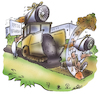 Cartoon: Turbostraßenbau (small) by HSB-Cartoon tagged infrastruktur,strassenbau,straßenbau,turbo,baustelle,straßenbaustelle,verkehrsplanung,straßenbauamt,straßenbauhandwerker,teer,teeren,teermaschine,asphalt,asphaltierungsarbeiten,instandsetzung,landstraße,baustraße,gemeindestraße,straßensanierung