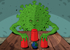 Cartoon: A game of chance (small) by Enrico Bertuccioli tagged covid19,pandemic,virus,viral,health,medicine,cure,science,global,people,society,political,betting,liife,awareness,influenza,flu,lockdown,threat,disease,vaccine,spike