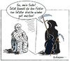 Cartoon: Anfängerfehler (small) by rpeter tagged rollstuhl tod anfänger fehler
