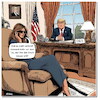 Cartoon: Kiss my Arse I (small) by A Human tagged usa,trump,arse,kiss,arsch,zollpolitik,zoll,zölle,präsident,president,donald,handelskrieg,preise,inflation,spenden,tariffs,trade,war,fundraising,deal