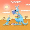 Cartoon: Book-Nerd-Kangaroo (small) by Rovey tagged känguru,kangaroo,tiere,animal,mama,mum,kind,child,australien,australia,downunder,lesen,reading,read,bücher,lesevergnügen,lesespaß,books,buchliebhaber,bibliophil,kultur,culture,booklover,spannung,lesesüchtig,literatur,literature,pleasure,tierisch,cartoon
