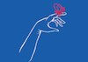 Cartoon: Reminder Finger... (small) by berk-olgun tagged butterfly