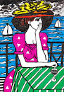 Cartoon: Orage (small) by Pascal Kirchmair tagged after,jean,pierre,cassigneul,french,painter,femme,au,chapeau,la,plage,woman,with,hat,at,the,beach,frau,mit,hut,am,strand,painting,dipinto,pintura,pittura,peinture,artist,artiste,artista,kunst,künstler,illustration,drawing,tusche,tuschezeichnung,zeichnung,pascal,kirchmair,cartoon,caricature,karikatur,ilustracion,dibujo,desenho,ink,disegno,ilustracao,illustrazione,illustratie,dessin,de,presse,du,jour,art,of,day,tekening,teckning,cartum,vineta,comica,vignetta,caricatura,portrait,porträt,portret,retrato,ritratto,arte,artwork,meer,mer,mare,mar,sea,air,qu,on,respire,we,breath,gewitter,orage