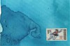 Cartoon: Figure skating. Love story (small) by Kestutis tagged dada postcard figure skating philately elephant love story winter sport kestutis lithuania