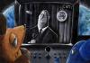 Cartoon: Gore (small) by Hoppmann tagged caricature,portrait,illustration,karikatur