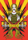 Cartoon: la vile (small) by elmoro tagged illustration,vector,illustrator,drawing,girl