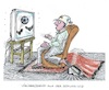 Cartoon: Jetzt mal allen Ärger vergessen (small) by mandzel tagged fußball,europameisterschaft,deutschland,begeisterung