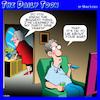 Cartoon: Ageing (small) by toons tagged lie,about,age,ageing,lies