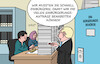 Cartoon: Einbürgerung (small) by Erl tagged politik,migration,zuwanderung,einbürgerung,erleichterung,bundesregierung,ampel,behörden,überlastung,arbeitskräfte,mangel,karikatur,erl