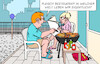 Cartoon: Fleisch besteuern (small) by Erl tagged politik,umwelt,ökologie,klima,klimawandel,erderwärmung,co2,methan,fleisch,fleischkonsum,reuzierung,steuer,besteuern,widerstand,grillen,grill,welt,karikatur,erl
