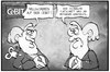 Cartoon: CeBIT 2015 (small) by Kostas Koufogiorgos tagged karikatur,koufogiorgos,illustration,cartoon,merkel,cebit,technologie,messe,hannover,aufziehpuppe,bundeskanzerin,kopie,double