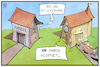 Cartoon: Kirchenaustritte (small) by Kostas Koufogiorgos tagged karikatur,koufogiorgos,illustration,cartoon,kirche,katholisch,lockdown,handel,austritt,vertrauen,krise,bischofskonferenz,christentum,woelki,missbrauch