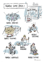 Cartoon: Nordic Nothing (small) by Riemann tagged nordic,walking,sport,idiotic,consumers,verarschung,public,nuissance,oeffentliches,aergernis,cartoon,george,riemann